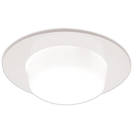 Elco Lighting 4 Shower Trim with Reflector and Drop Opal Lens" EL9116W